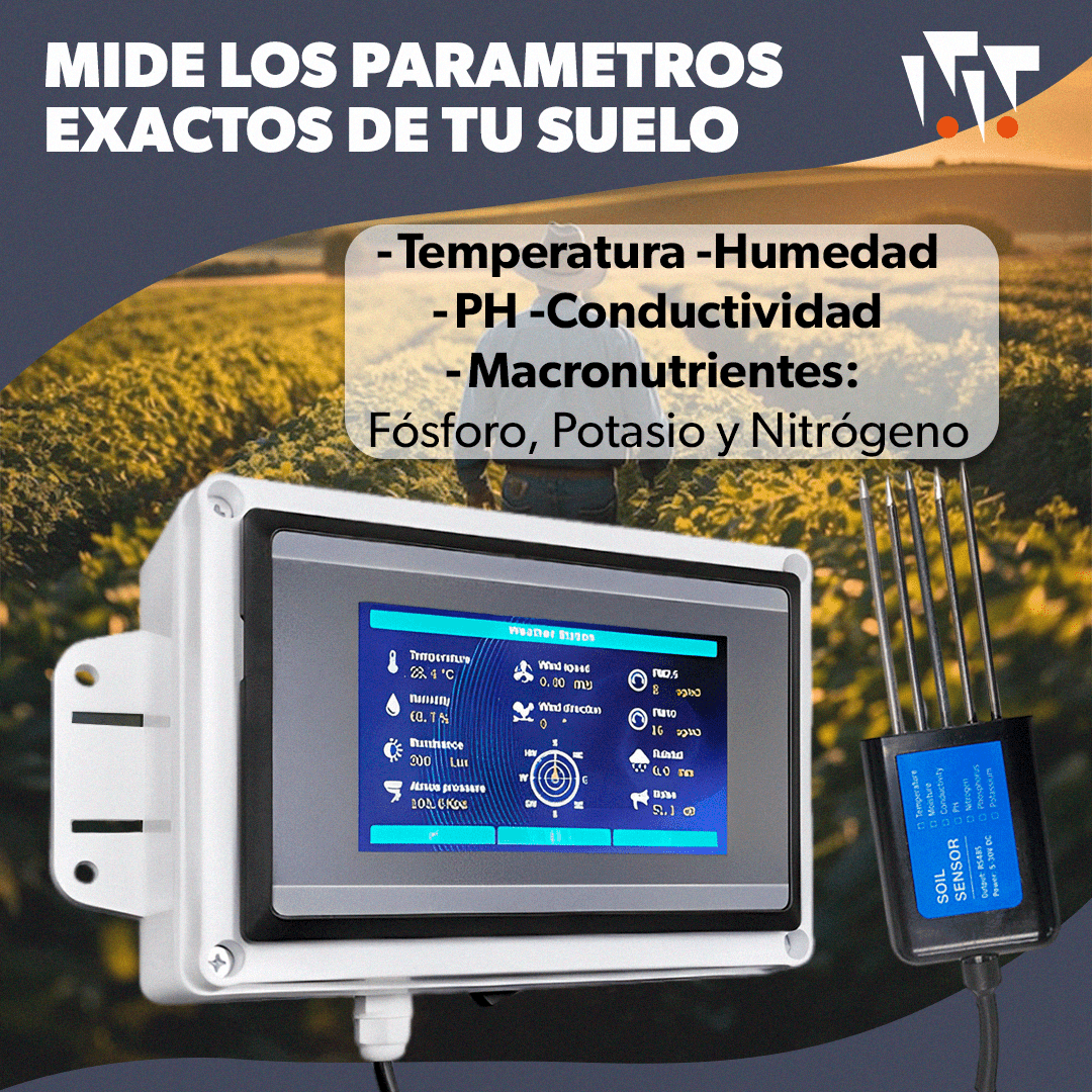 Medidor de parámetros del suelo