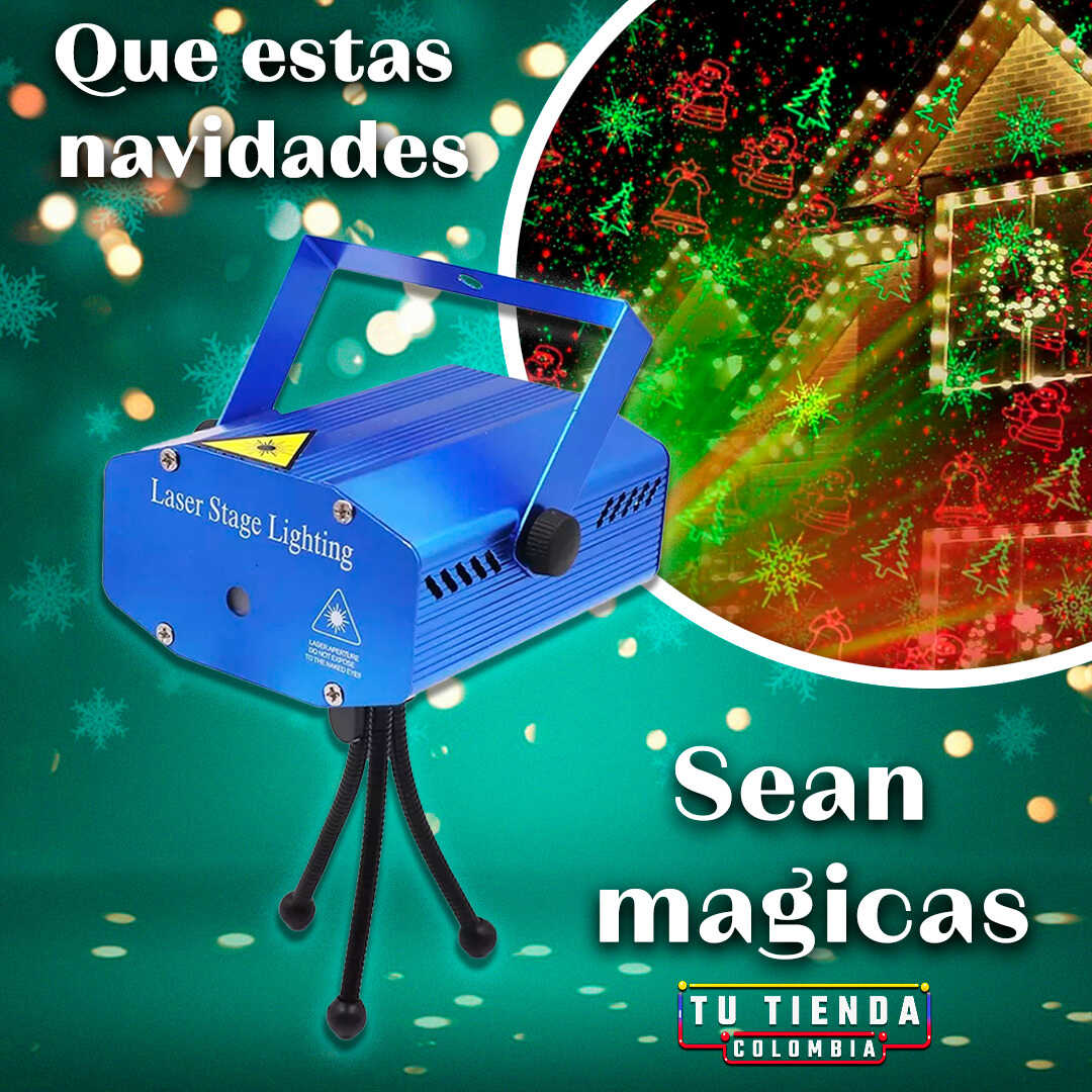Proyector de Figuras Navideñas en Promoción