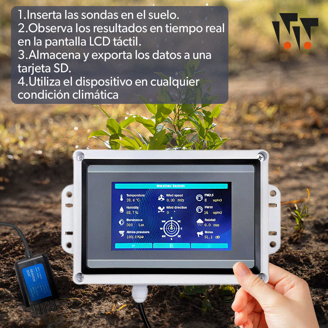 Medidor de parámetros del suelo