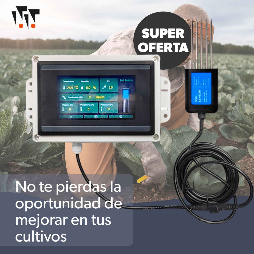 Medidor de parámetros del suelo