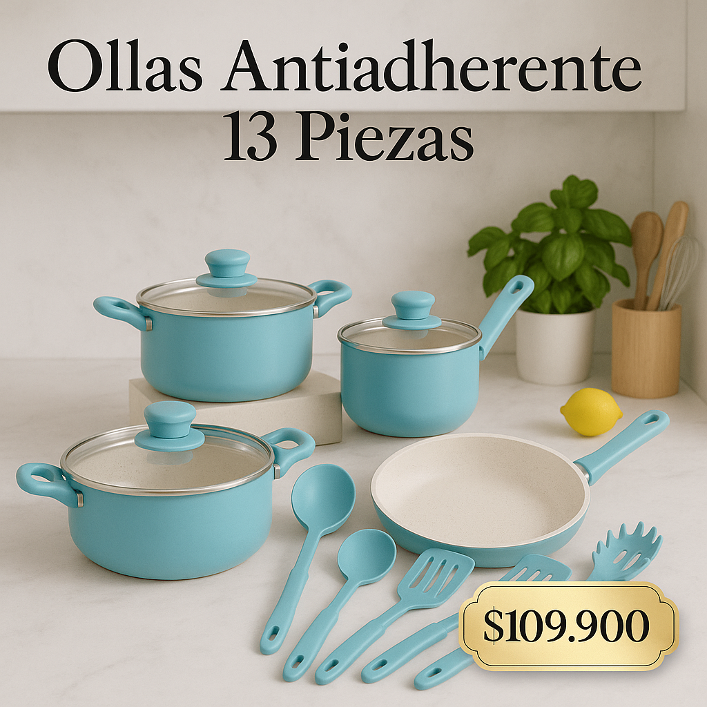 Set de Cocina 13 Piezas