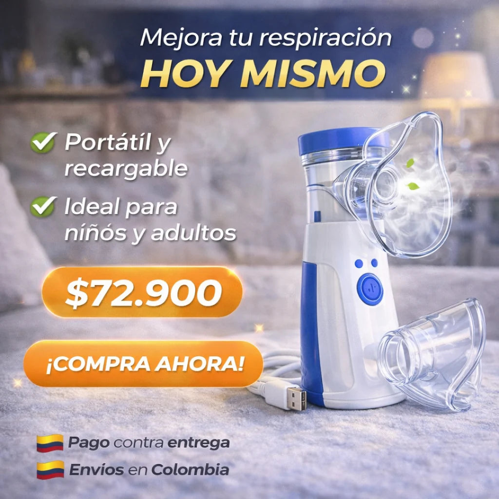 Nebulizador Portatil Pediatrico Y Adulto