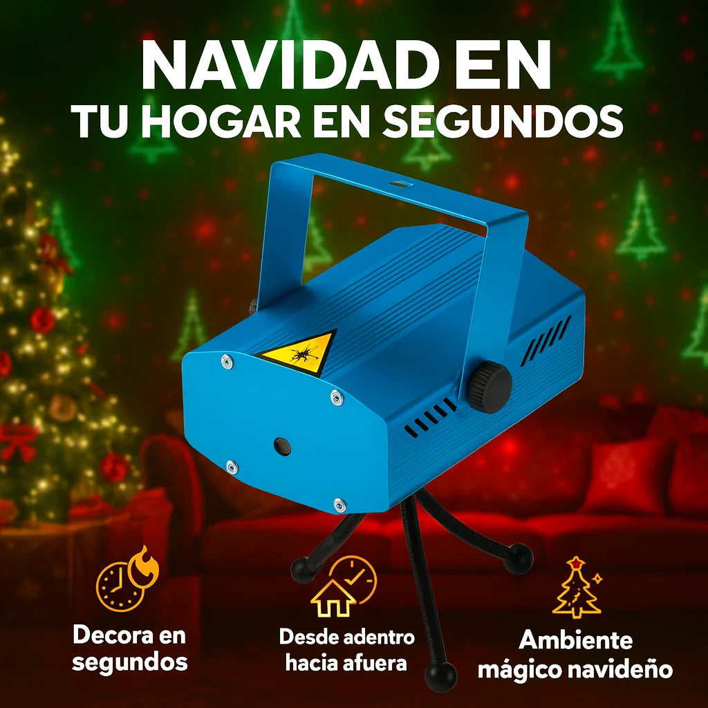 Proyector led navideño