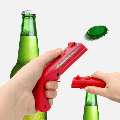 Pistola Destapadora y Lanzadora de Tapillas