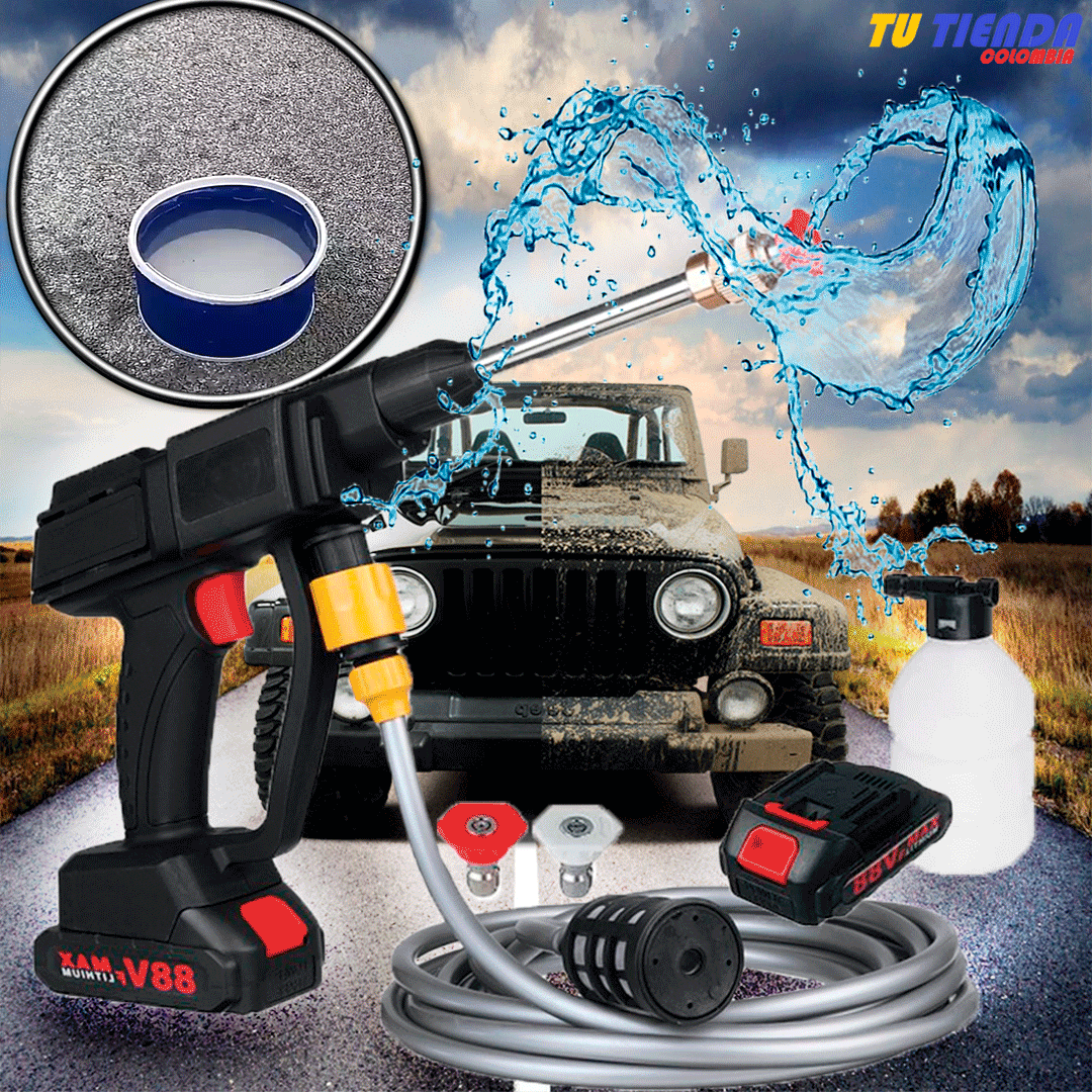 EN REMATE! Hidrolavadora Inalámbrica 2 BATERIAS