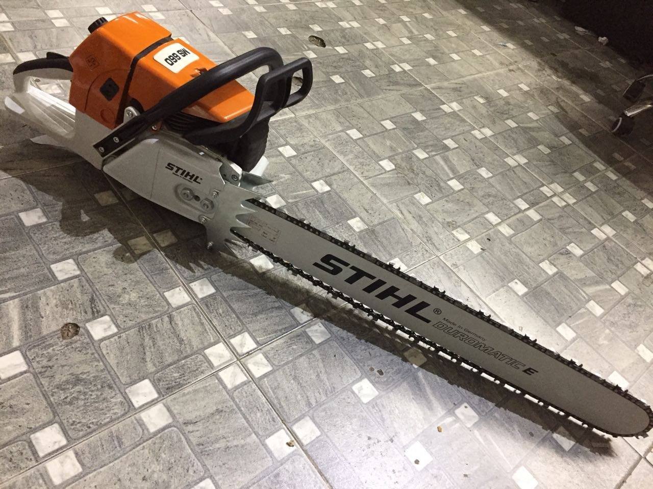 Motosierra Stihl MS 660 - Trabajo Pesado
