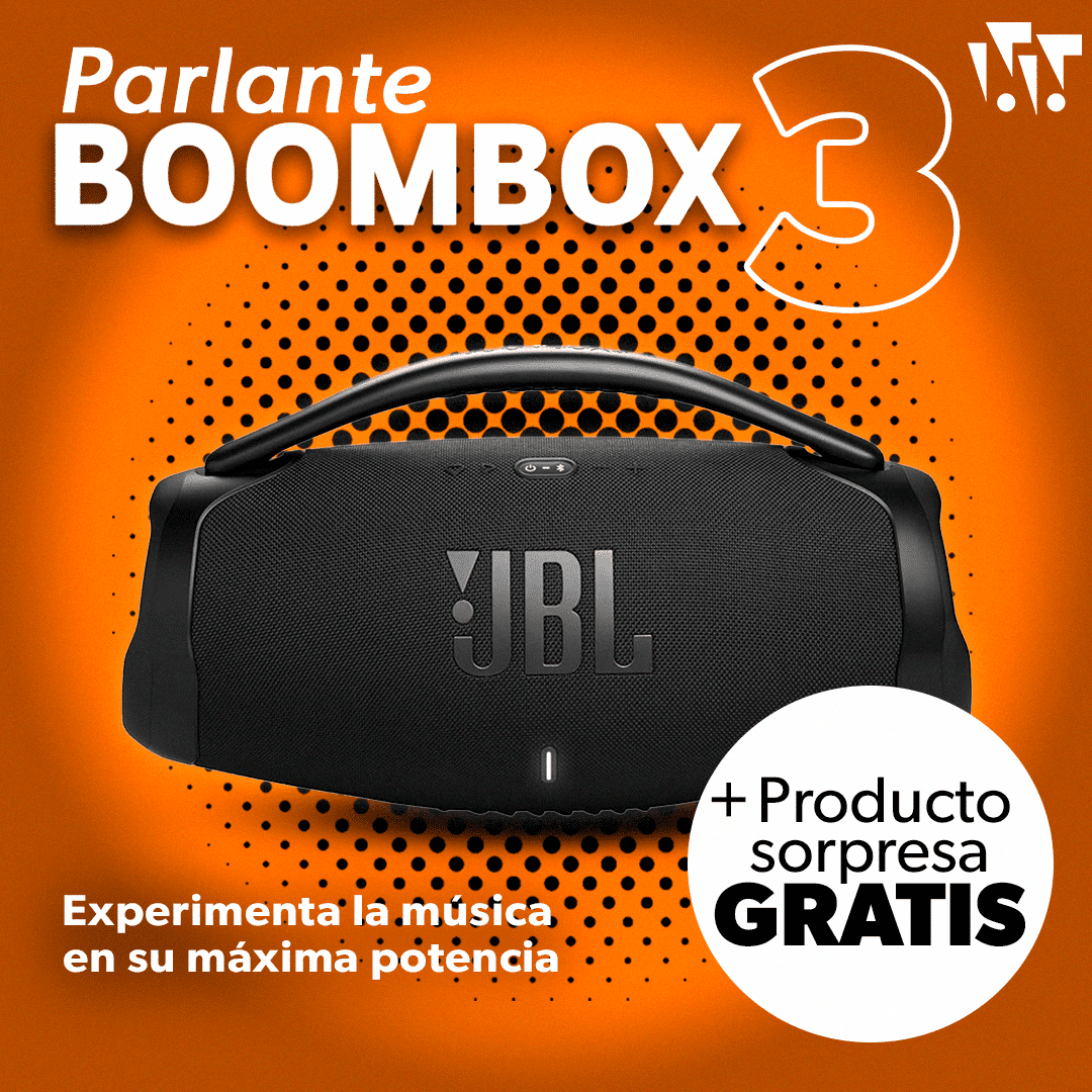 Parlante JBL Boombox 3 (CALIDAD 1.1)+ Garantía de 1 año.