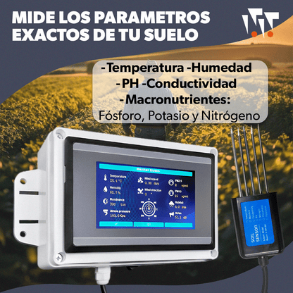 Medidor de parámetros del suelo