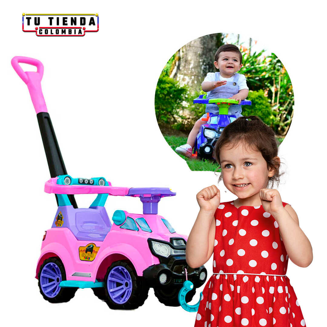 Carro Caminador Paseador y Montable (Niño o Niña)