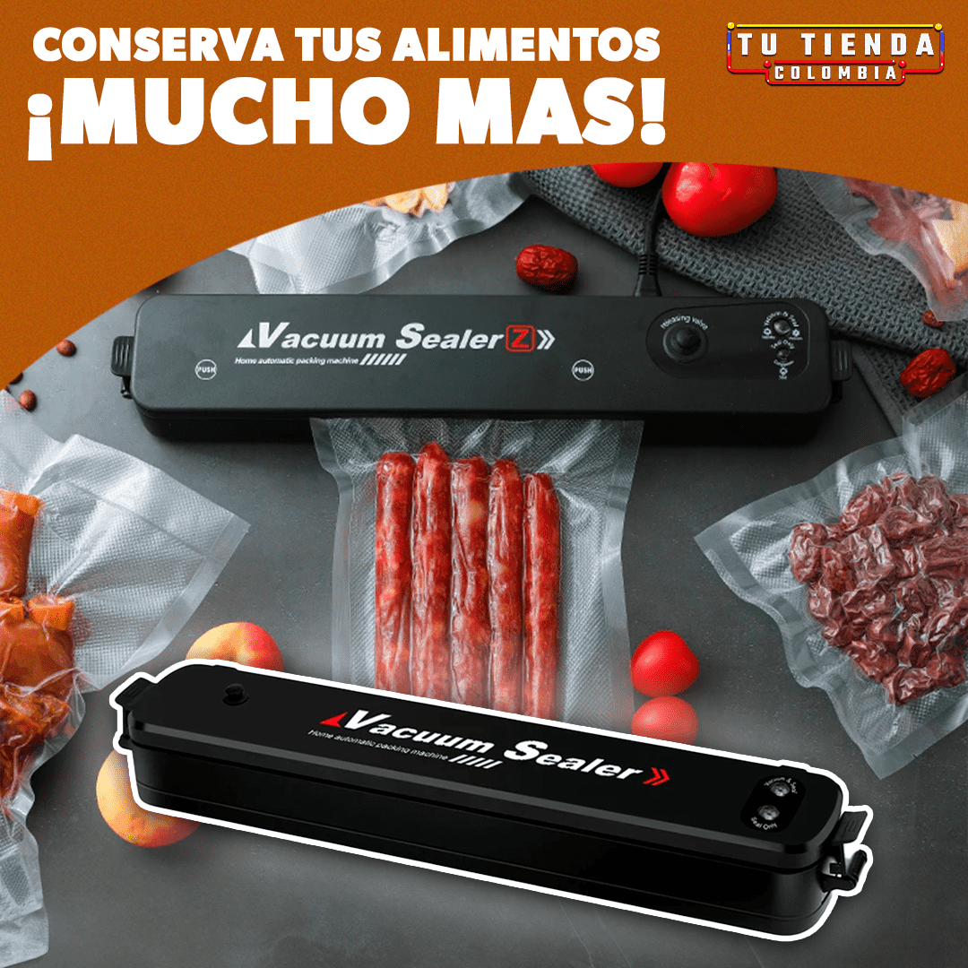 ¡OFERTA DE LIQUIDACIÓN! Sellador al Vacío (5 Bolsas profesionales GRATIS)