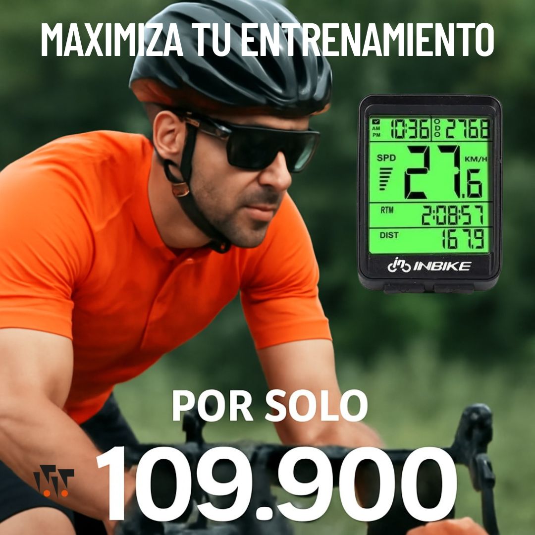 Controla cada detalle de tu pedaleo con nuestro velocímetro digital - VELOCIMETRO BICILCLETA