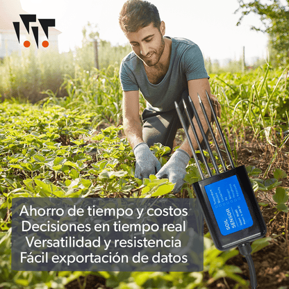 Medidor de parámetros del suelo