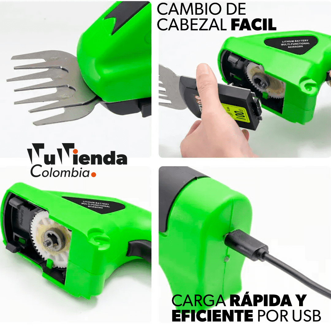 INCREIBLE OFERTA - Podadora Manual Eléctrica 2 en 1