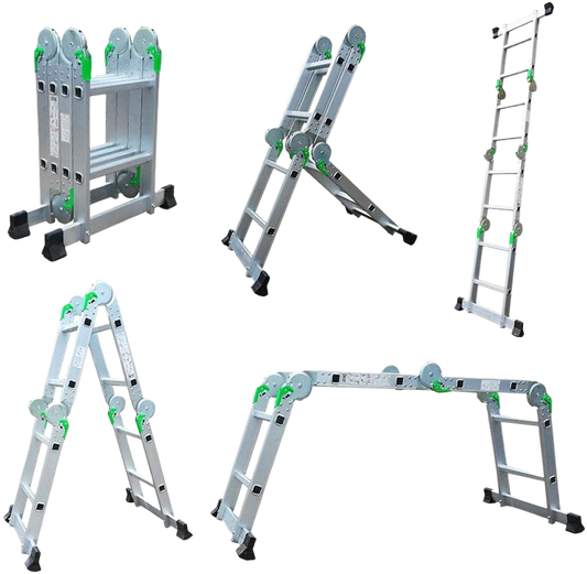 Escalera Multiusos de 12 Pasos