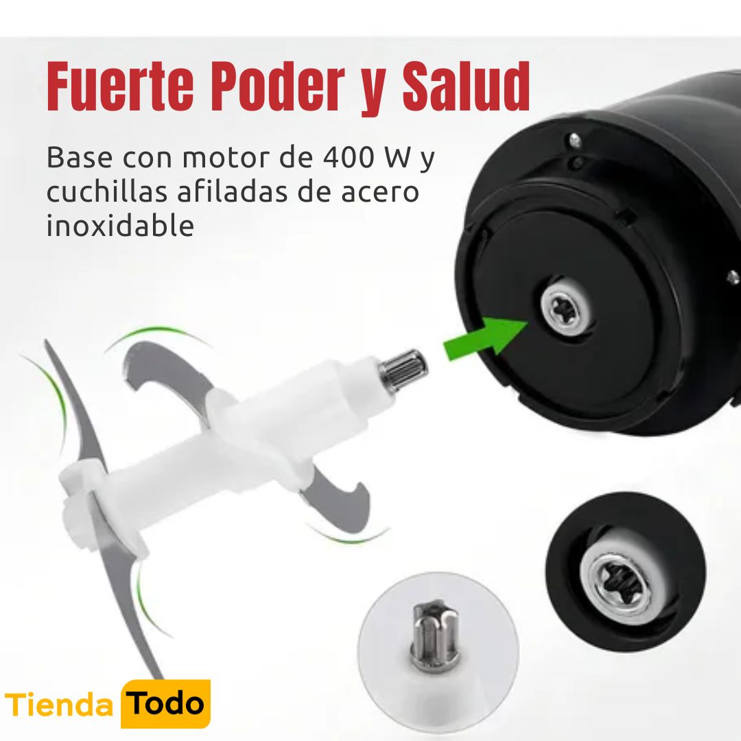 Picador de Carne y Alimentos 800w de 2 Litros