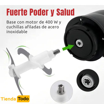 Picador de Carne y Alimentos 800w de 2 Litros