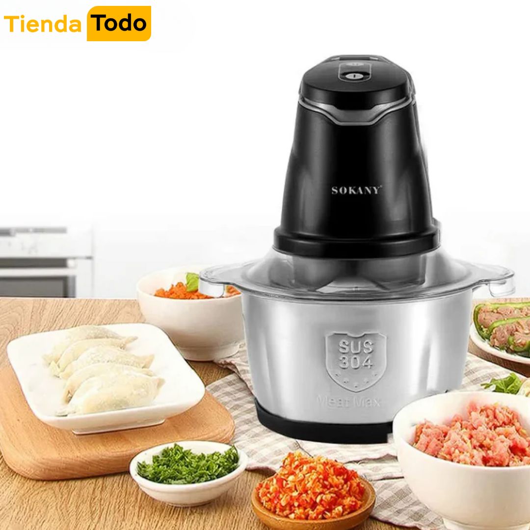 Picador de Carne y Alimentos 800w de 2 Litros