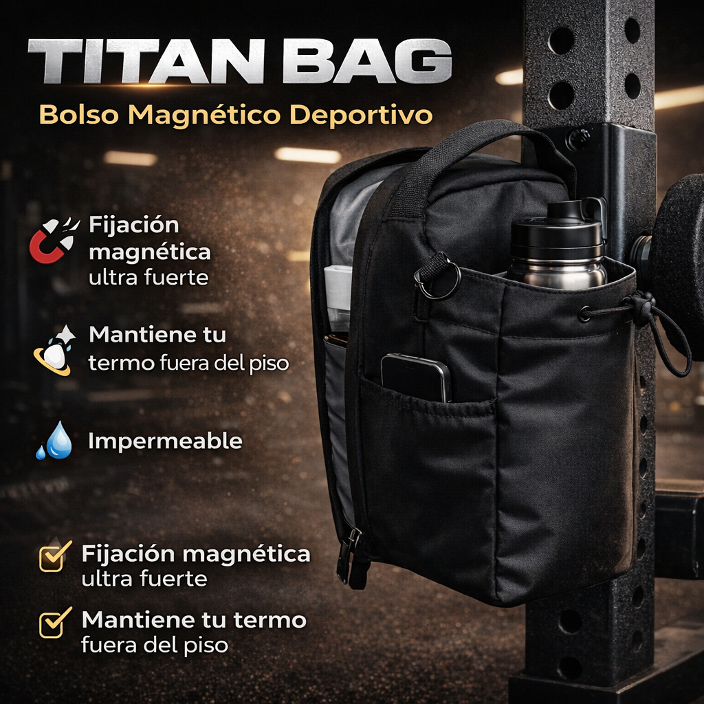 Bolso Magnético Deportivo Gimnasio