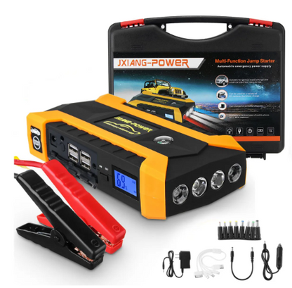 Iniciador/Arranque De Batería y Compresor de Aire Para Carros y Motos