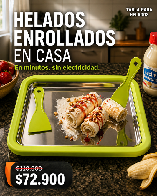 Tabla para helados
