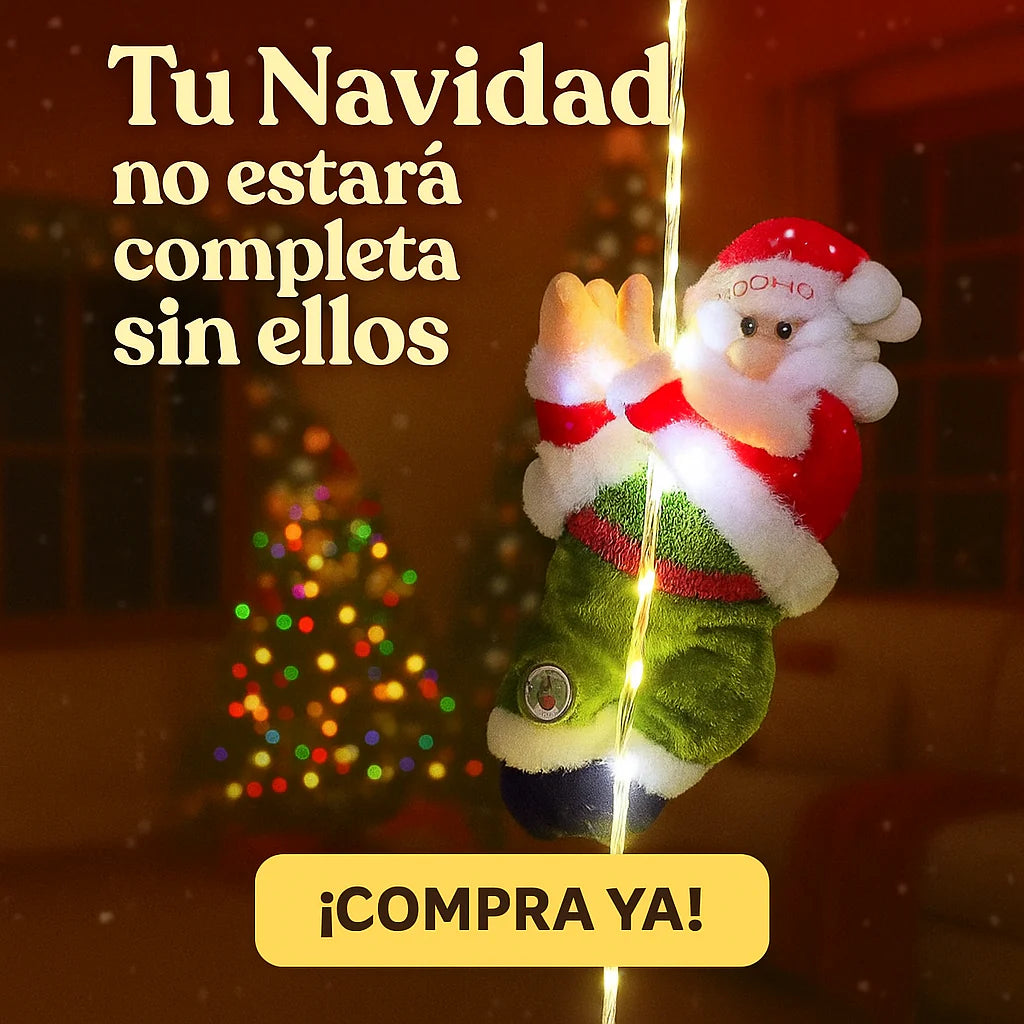 Combo x 3 Papa Noel Escalador