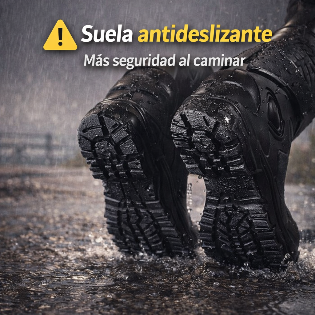 Botas De Motociclista Impermeables Pvc