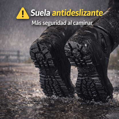 Botas De Motociclista Impermeables Pvc