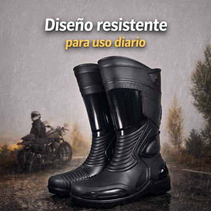Botas De Motociclista Impermeables Pvc