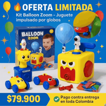 Kit De Juguetes Impulsados Por Globos