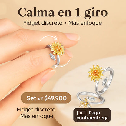 Paga 1 Lleva 2 Anillos con Baño en Oro