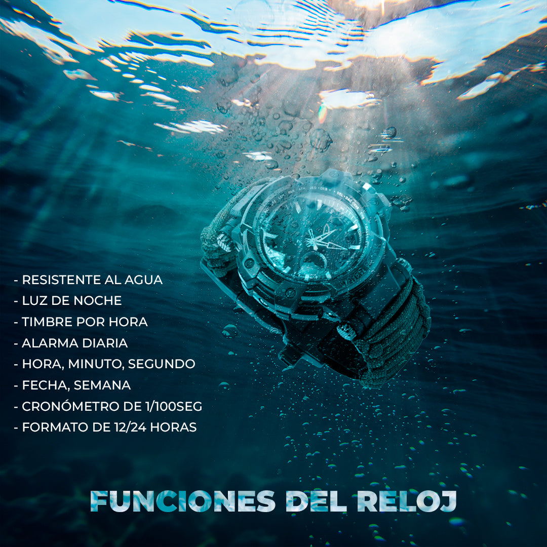 Reloj táctico G7 (Reloj Varonil)