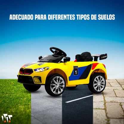 Carro eléctrico BMW con Control remoto para niños de 1 a 4 años