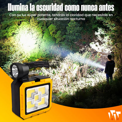 Linterna con kit de herramientas