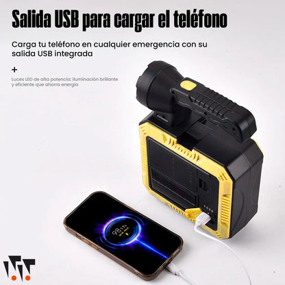 Linterna con kit de herramientas
