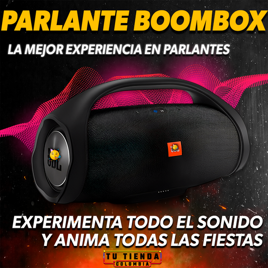 PARLANTE BOOMBOX ALTAVOCES POTENTES