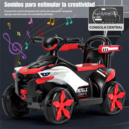 Cuatrimoto Eléctrica Paseadora Con Control Remoto