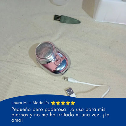 Afeitadora Unisex (Cero Cortes e Irritación) - 1 Año de Garantía