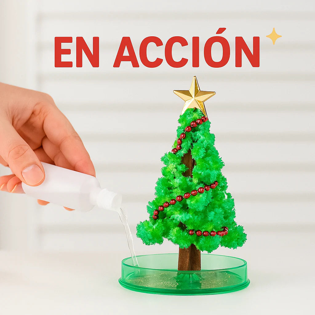 2 Árboles de Navidad mágicos [Crecen Solos]
