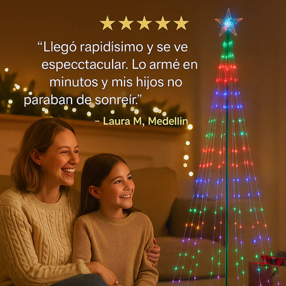 Arbol De Tiras Led  de 180metros