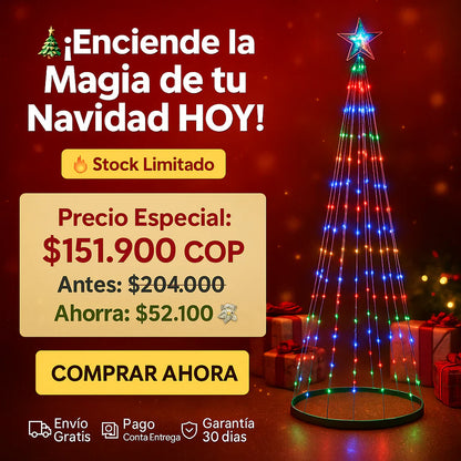 Arbol De Tiras Led  de 180metros