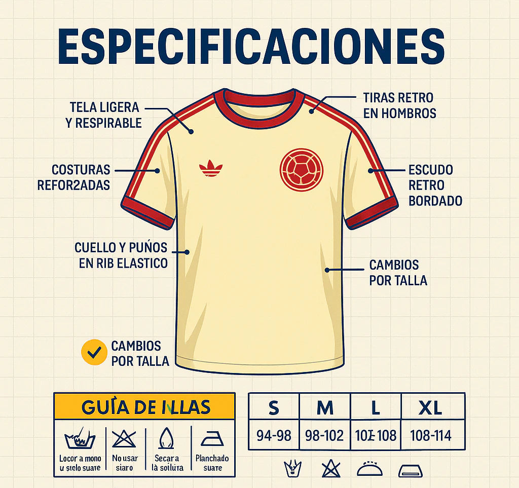 camiseta FC seleccion colombia