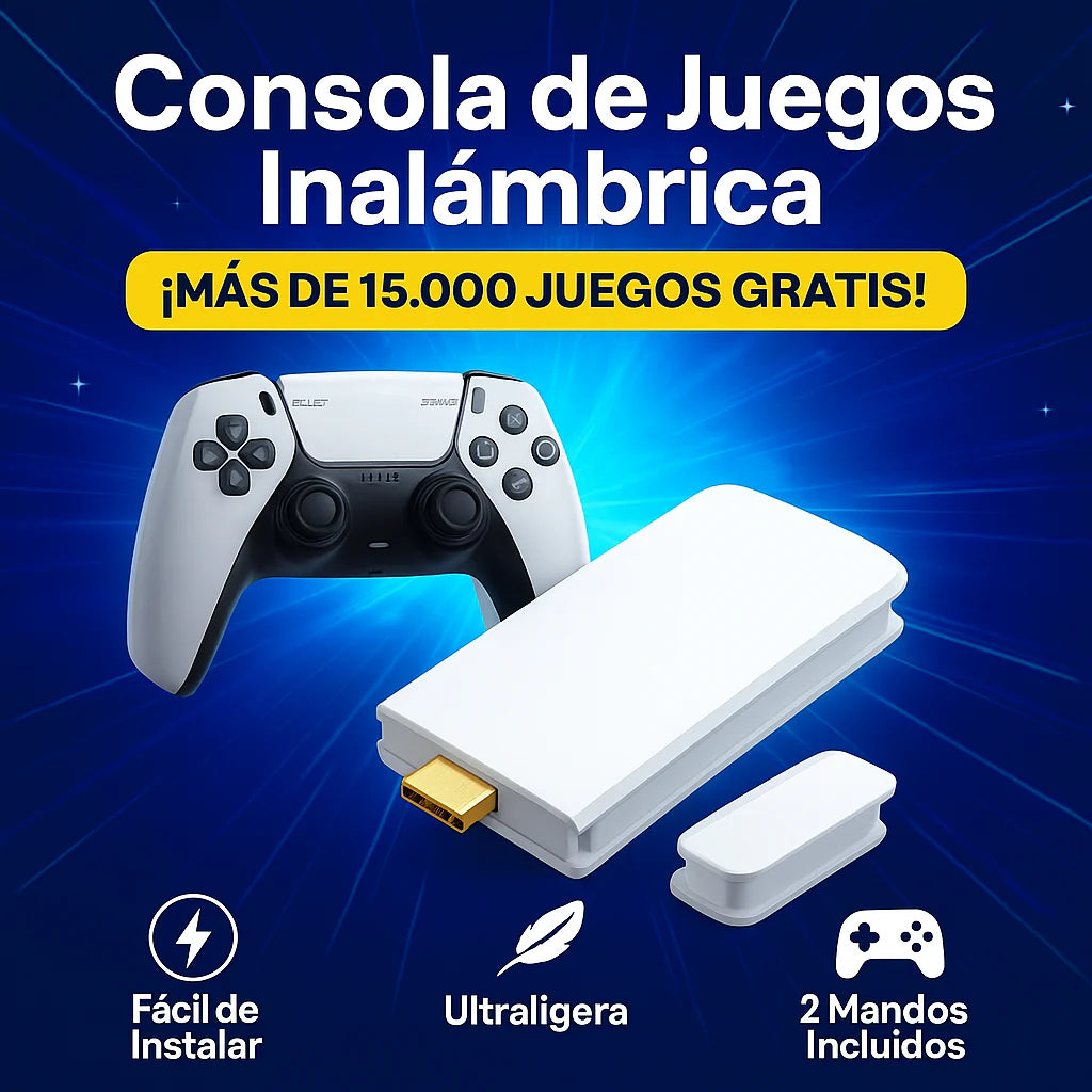 Consola Inalambrica con +15.000 Juegos