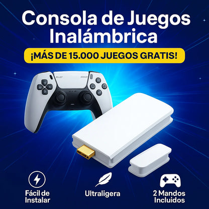 Consola Inalambrica con +15.000 Juegos