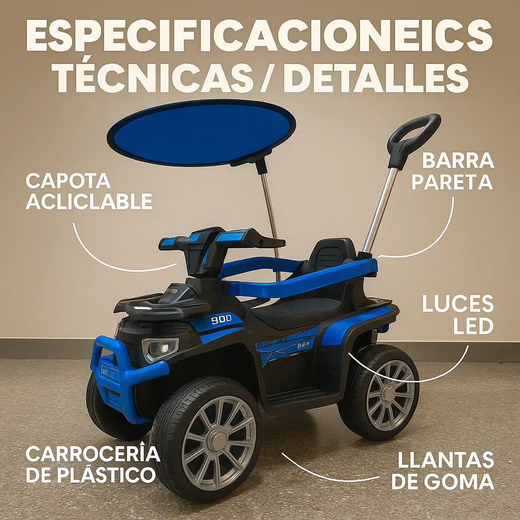 CUATRIMOTO CONTROL REMOTO