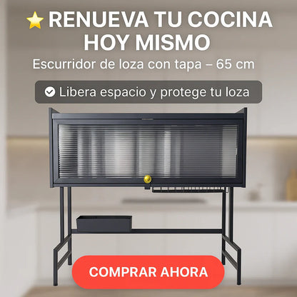 Escurridor De Loza Con Tapa