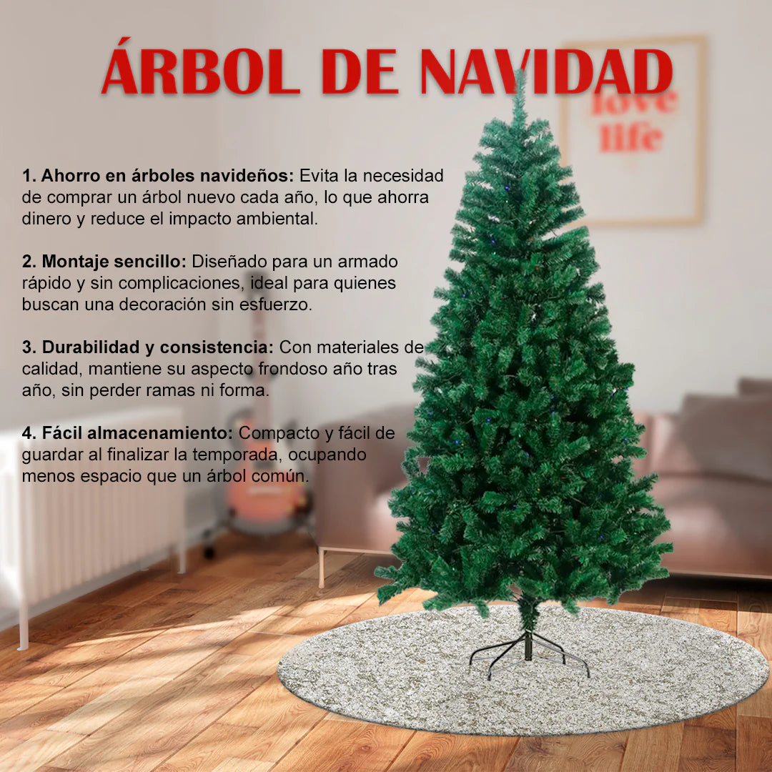 Árbol de 1.90 Mts🎄 Con 908 Ramas