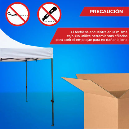 Carpa de 3 x 3 [Estructura garantizada por 2 Años]