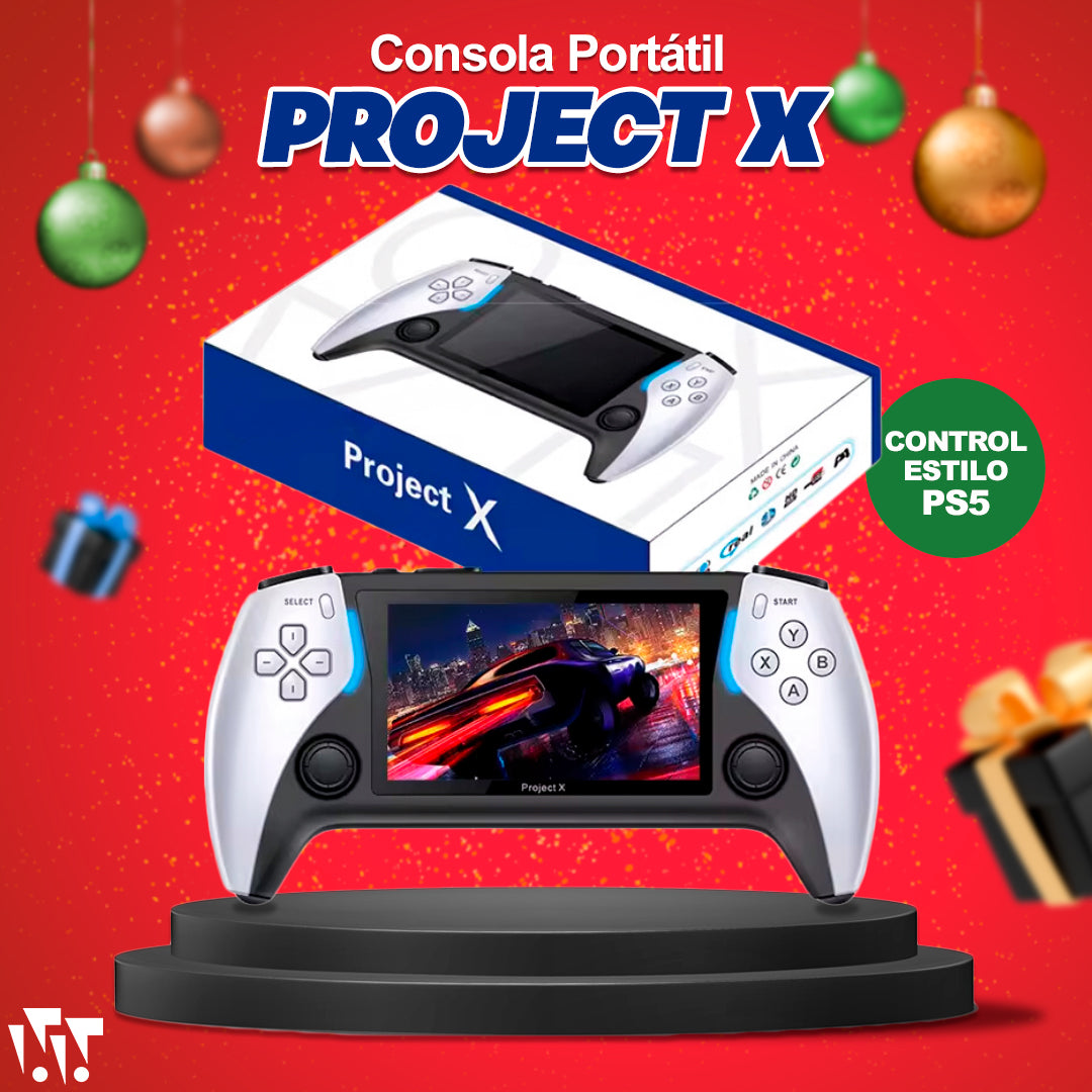 Consola portátil de videojuegos PROJECT X
