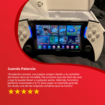 Consola portátil de videojuegos PROJECT X