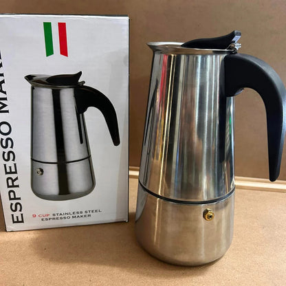 Cafetera 12 Tazas en Acero Quirurjico [1 litro]